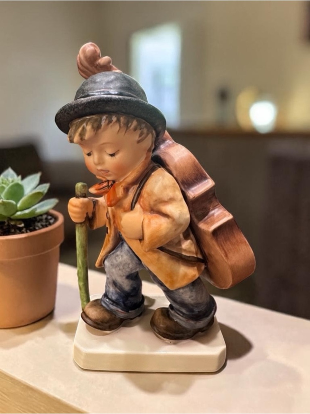 Vintage Hummel “Little Cellist” HUM 89/II Figurine – Goebel W. Germany